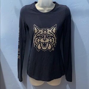 University of Arizona Rhinestone tee size S